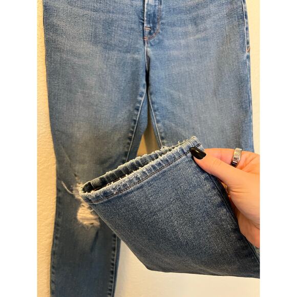 GOOD AMERICAN Good Classic Indigo Skinny Jean 27 Stretch Denim High Rise - Picture 9 of 11